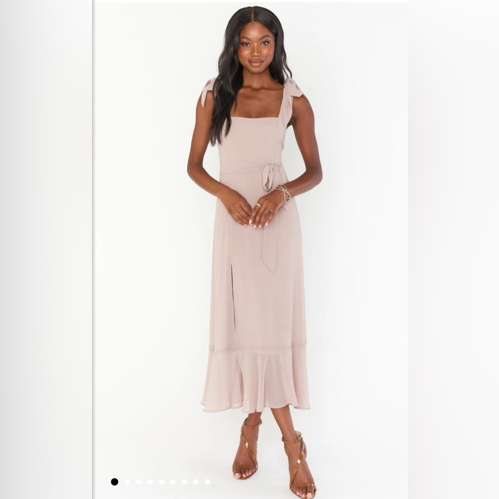 Show me your mumu claire midi dress